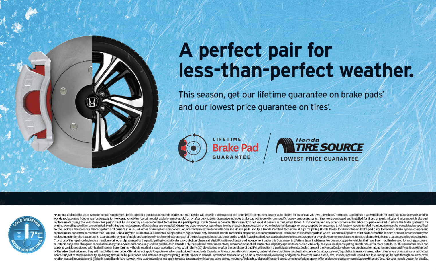 Lifetime Replacement Brake Package Lifetime Replacement Brake Package