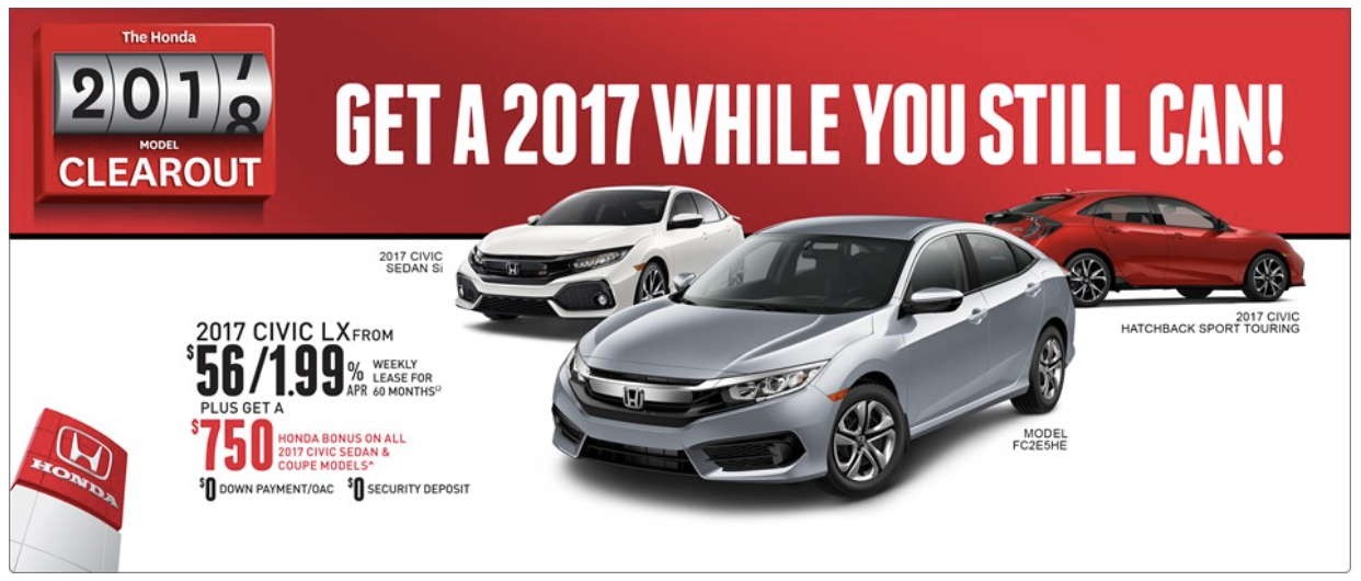 2017 Honda Civic Savings 2017 Honda Civic Savings