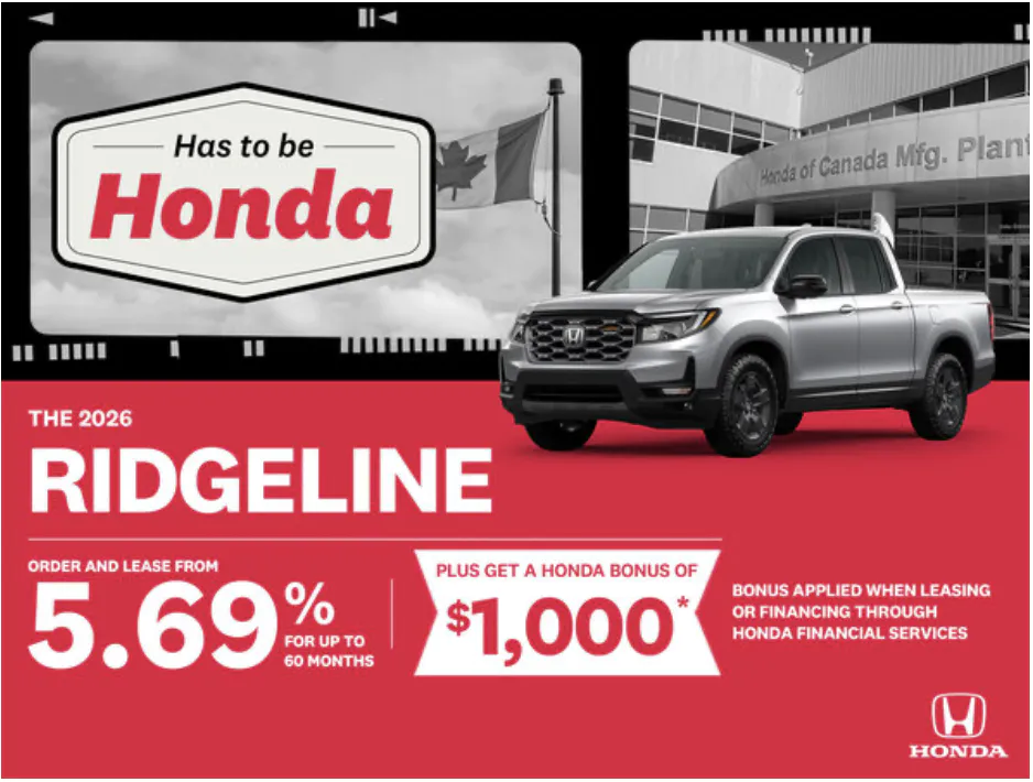 2026 Honda Ridgeline