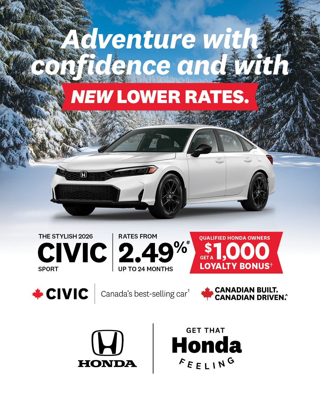 2026 Honda Civic Sport