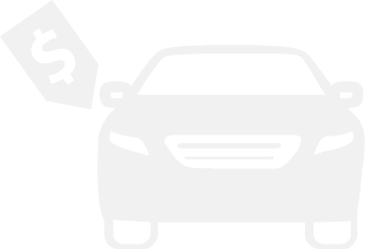 Car with pricetag icon
